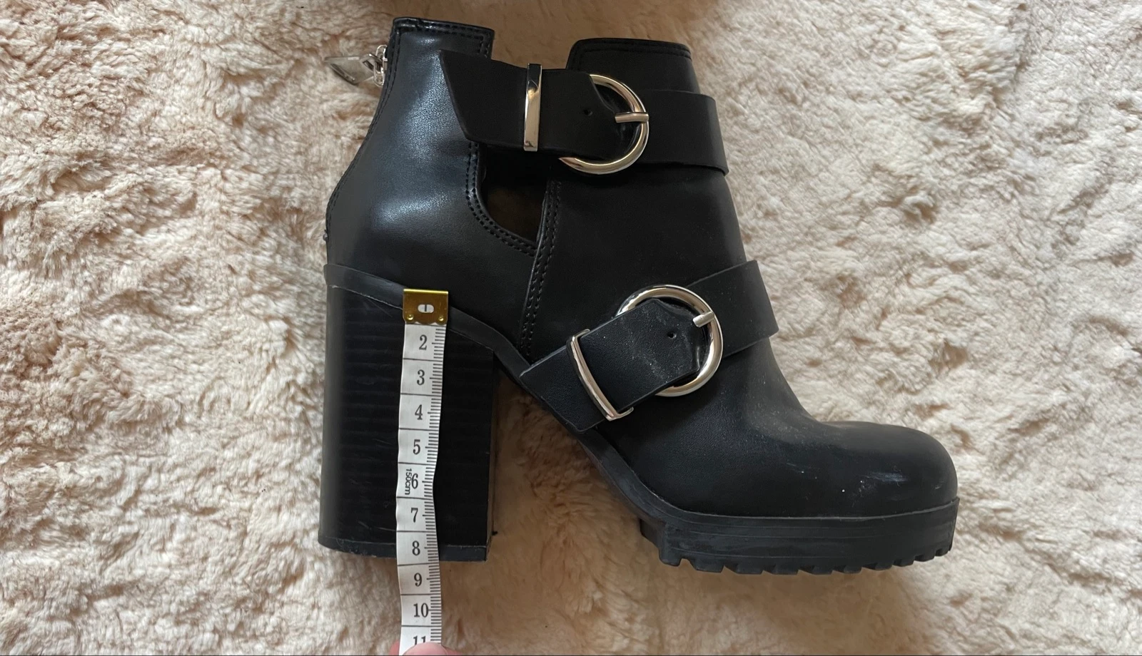 Botinas pretas de salto Pull&Bear – Tamanho 36 – photo 5